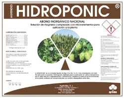 Hidroponic Agrindes — nutrición vegetal para cultivo hidropónico
